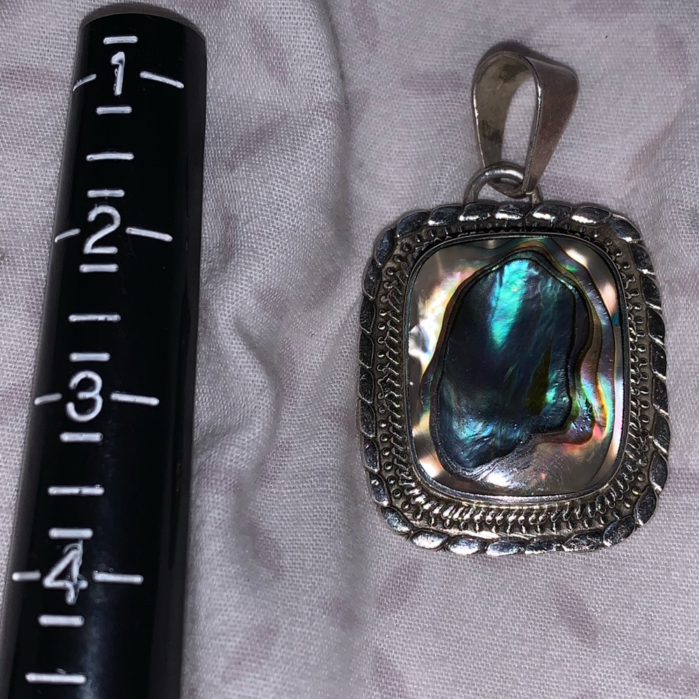 Sterling Silver Abalone pendant